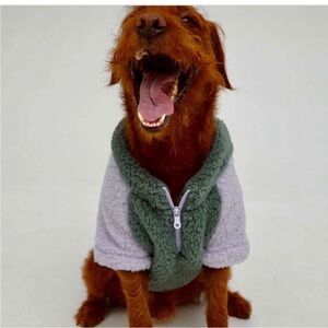 Aerie off leash dog Sherpa jacket nwt size xs
